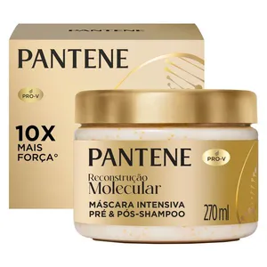 Máscara Capilar Pantene Reconstrução Molecular 270ml
