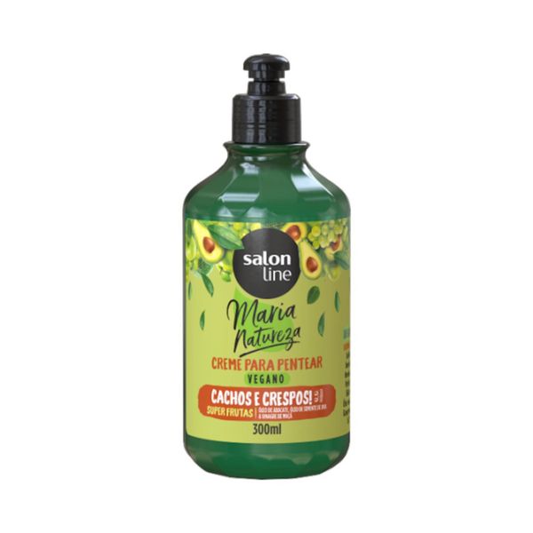 Salon Line Maria Natureza Creme P/Pentear Frutas Cachos 300ml