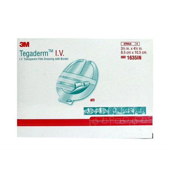 Curativo Transparente Tegaderm IV 8,5cm X 10,5cm 1635BR (unidade) - 3M