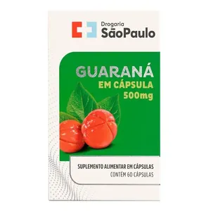 Guaraná 450mg Drogaria São Paulo 60 Cápsulas