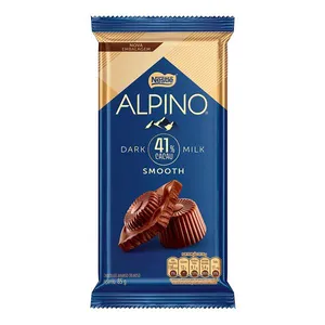Chocolate Alpino Smooth Dark Milk 41% Cacau 85g