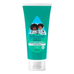 Creme para Pentear Johnson's Kids Blackinho Poderoso 200ml