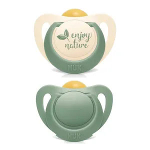 Kit 2 Chupetas For Nature Latex 0-6 Meses Verde - NUK