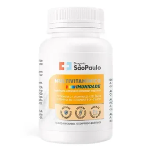 Multivitamínico Imunidade Drogarias São Paulo 60 Comprimidos Revestidos