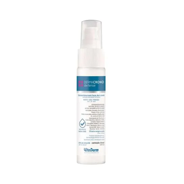 Vita Derm Serum Hipoalergênica Dermacrono Hialurônico 50 ml