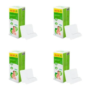Kit c/4 Unidades de Algodao Quadrado Bella Cotton Baby c/ 100 Unidades cada