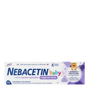 Creme Antiassaduras Nebacetin Baby Regeneração 60g