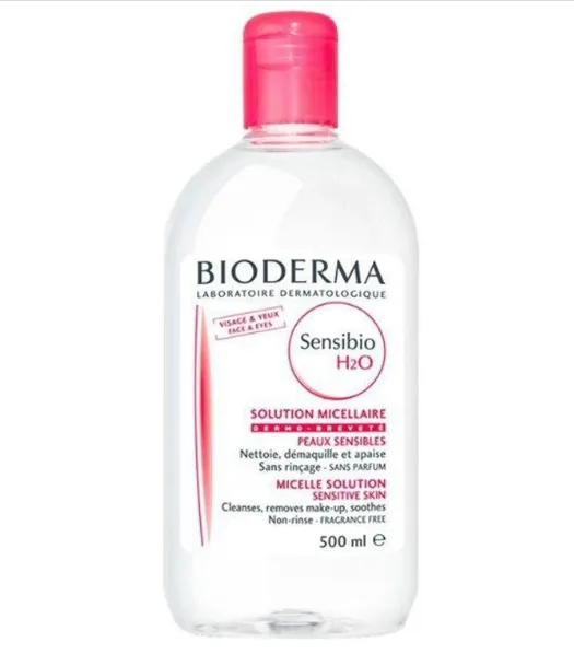 Sensibio H2O Água Micelar Bioderma 500ml