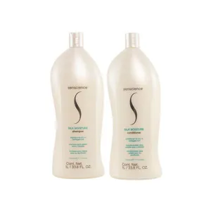 Kit Senscience Silk Moisture Shampoo + Condicionador 1 Litro