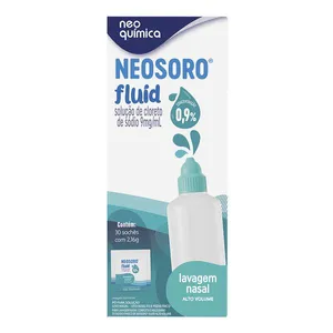 Descongestionante Neosoro Fluid Alto Volume 0,9% 30 sachês