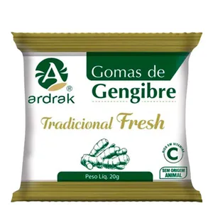 Goma de Gengibre Tradicional Ardrak 20g