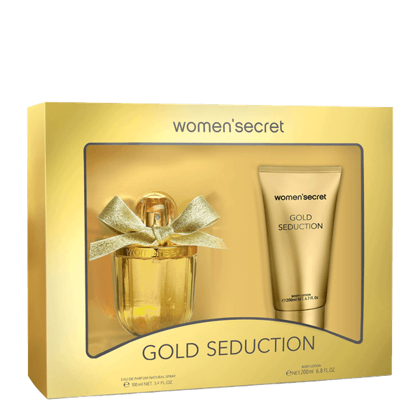 Women Secret Kit Gold Seduction Eau de Parfum 100ml + Body Lotion 200ml