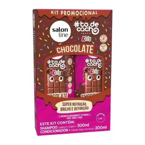 Kit Salon Line #todecacho Chocolate Shampoo e Condicionador