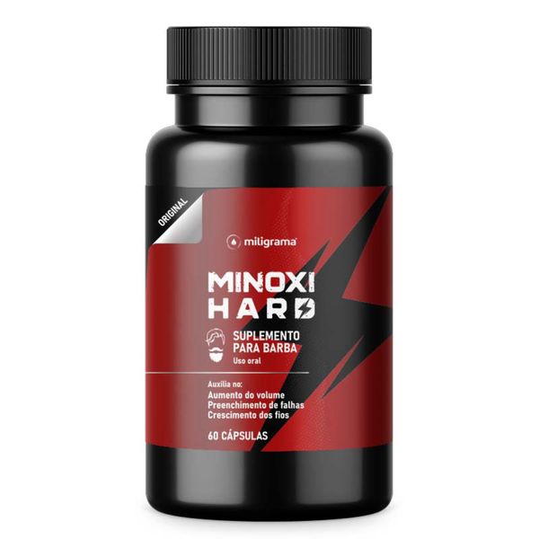 Minoxidil Minoxihard® Barba via oral 60 Cápsulas