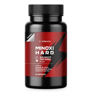 Minoxidil Minoxihard® Barba via oral 60 Cápsulas