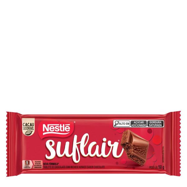 Chocolate Suflair ao Leite 50g