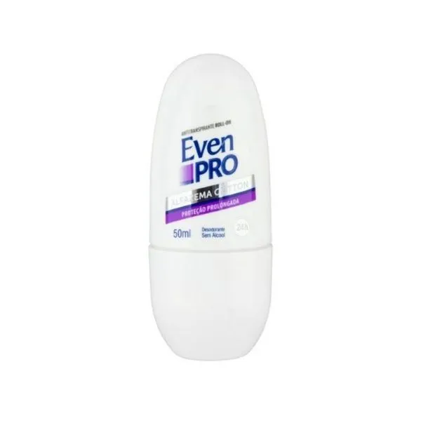 Kit c/3 Unidades de Desodorante Rollon 50ml Even Pro Alfazema Cotton