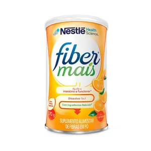 Suplemento Alimentar de Fibras Fibermais Laranja 170g