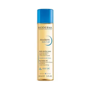 Óleo Corporal Bioderma Atoderm 2 in 1 Oil Hidrata e Suaviza a Pele 150ml