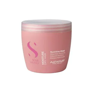Máscara Alfaparf Semi Di Lino Moisture Máscara de Hidratação e Nutrição 500 ml Máscara Alfaparf Semi Di Lino Moisture Hidratação 500 ml