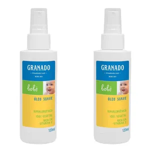 Kit com 2 Unidades de Granado Óleo Bebê Tradicional 120ml