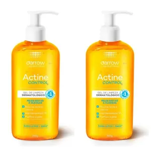 Kit com 2 Unidades de Actine Gel De Limpeza Control Oil 240g