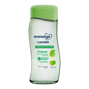 Sabonete Líquido Íntimo Monange & Lucretin Frescor 200ml