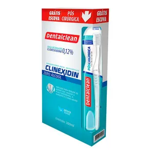 Enxaguante Bucal Antisséptico Clinexidin Dental Clean Menta 300ml