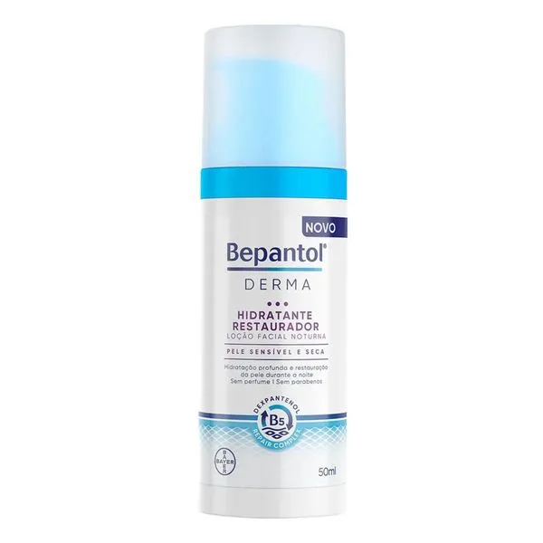 Loção Facial Derma Hidratante Revitalizante FPS25 Bepantol 50ml