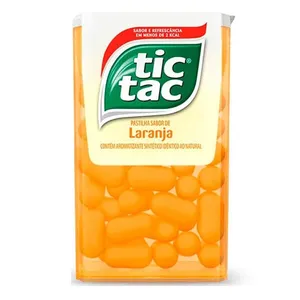 Patilhas Tic Tac Laranja 16g