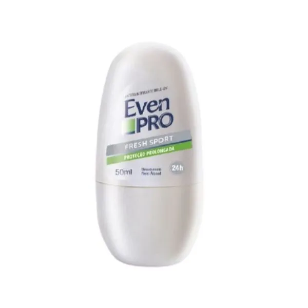 Kit c/3 Unidades de Desodorante Rollon 50ml Even Pro Fresh Sport