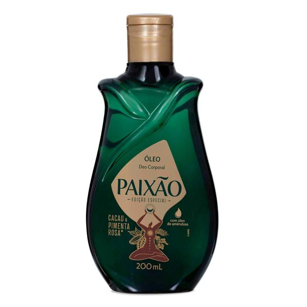Óleo Hidratante Deo Corporal Paixão Cacau & Pimenta-Rosa 200ml