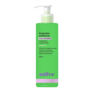 Limpador Facial Antiacne Sallve Sem Fragrância 300ml