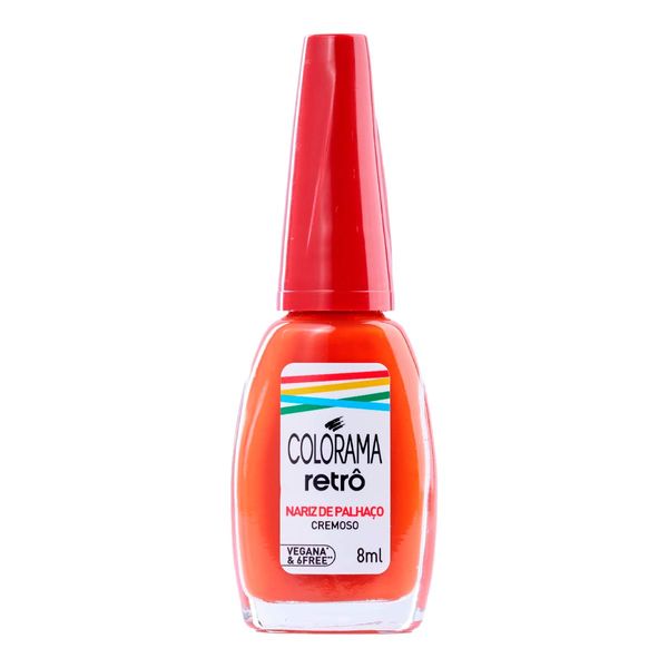 Esmalte Cremoso Colorama Retro Nariz De Palhaço 8ml