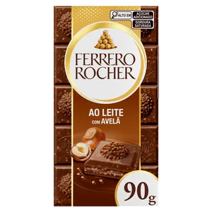 Chocolate ao Leite Ferrero Rocher Avelã 90g