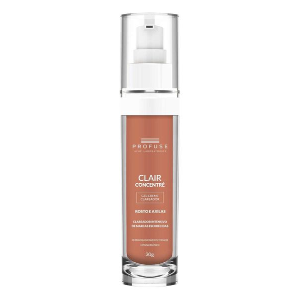 Gel Creme Clareador Clair Concentré 30g