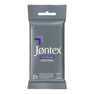 Preservativo Jontex Sensation Texturizado 6 Unidades