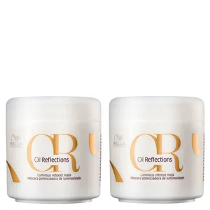 Kit Wella Professionals Oil Reflections Máscara de Brilho 150 ml - 2 Unidades