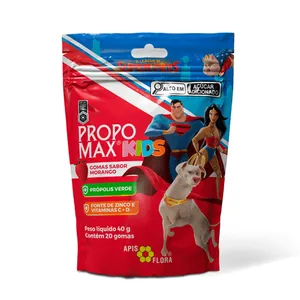Extrato de Própolis Propomax Kids Morango 20 Gomas - Loja 2015 - Validade 30/07/2026