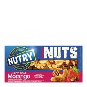 Barra de Cereal Nutry Morango C/ 2 Unidades