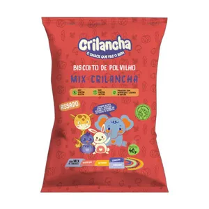 Biscoito de Polvilho Mix Vegano Orgânico Crilancha 40g