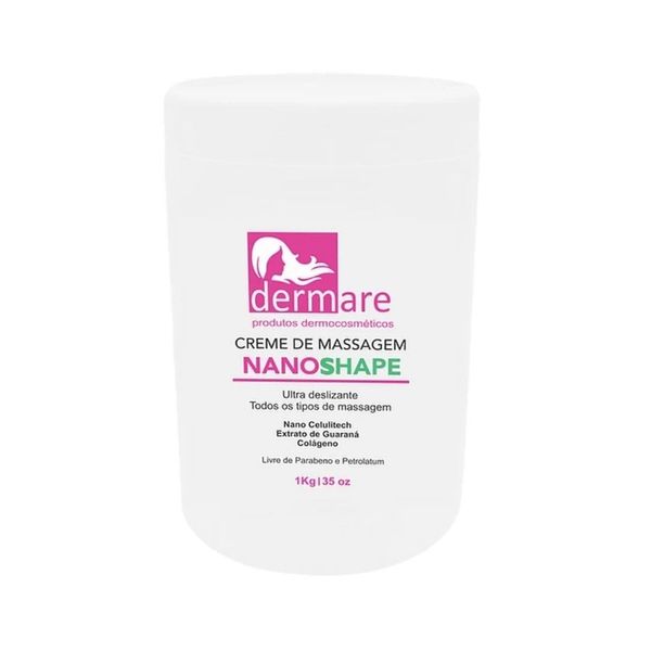 Creme de Massagem NanoShape 500g - Dermare