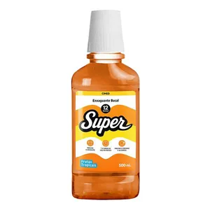 Enxaguante Bucal Super 12h Frutas Tropicais 500ml