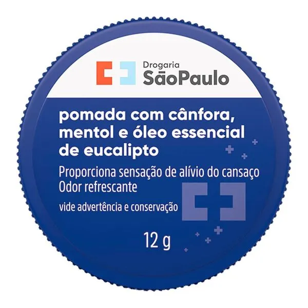 Pomada Descongestionante Rub Drogaria São Paulo 12g