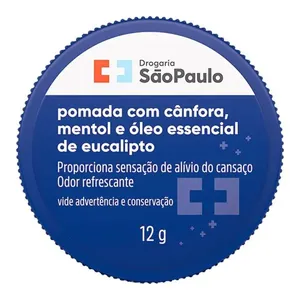 Pomada Descongestionante Rub Drogaria São Paulo 12g