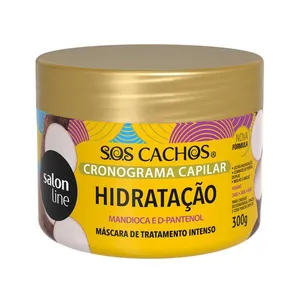 Salon Line Máscara Cronograma Capilar Hidratação 300g