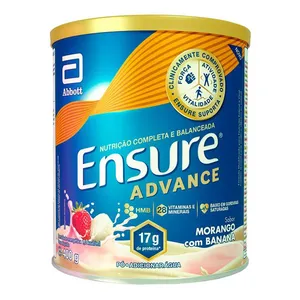 Complemento Alimentar Ensure Advance Morango e Banana 400g