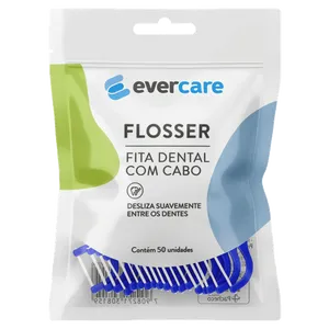 Fita Dental Com Cabo Ever Care 50 Unidades