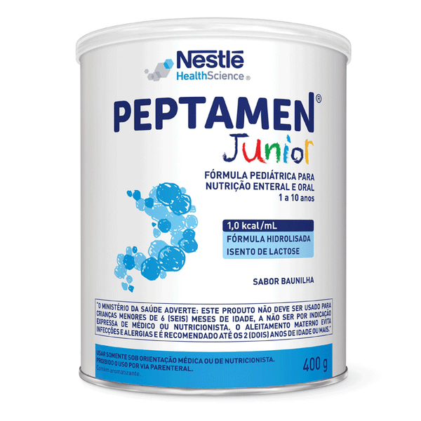Suplemento de Nutrição Enteral e Oral Peptamen Junior Baunilha 400g