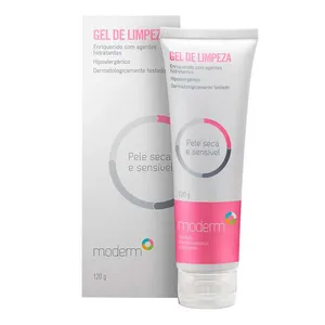 Gel de Limpeza Facial Moderm Pele Seca e Sensível 120g
